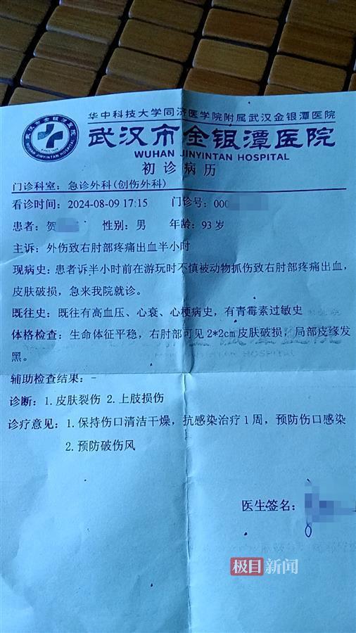 九游体育极目帮办|两只巨嘴鸟打架意外抓伤九旬老人极地海洋公园承诺赔偿3000元医疗费(图2)