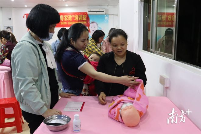 “南粤家政”为佛冈妇女稳就业提收入 七成流向广州、佛山九游体育(图1)